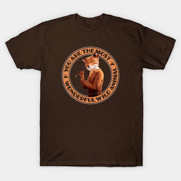 Fantastic Mr Fox - Wonderful Wild Animal T-Shirt by Barn Shirt USA